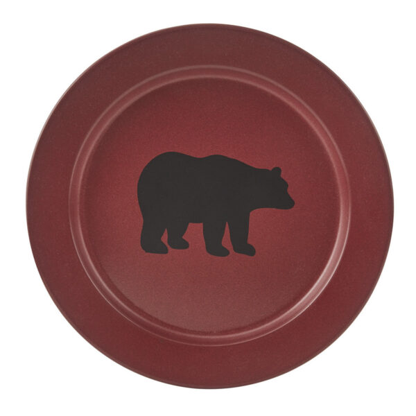 Park Designs - Linville Enamel Bear Dinner Plate Set of 4 064-650B