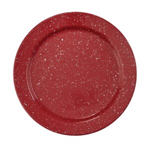 Park Designs - Granite Enamelware Dinner Plate Set of 4 - Red 065-650R