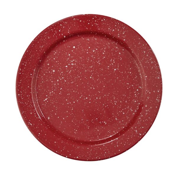 Park Designs - Granite Enamelware Dinner Plate Set of 4 - Red 065-650R