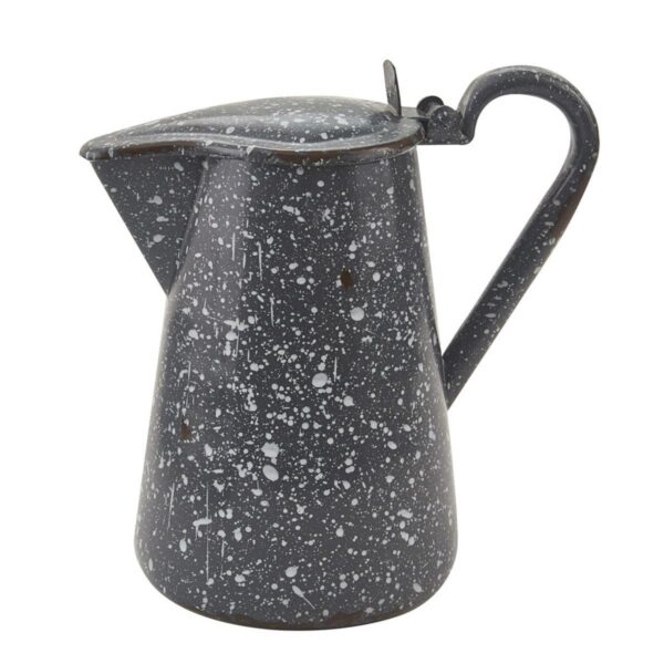 Park Designs - Granite Enamelware Pitcher With Lid - Gray 065-673G