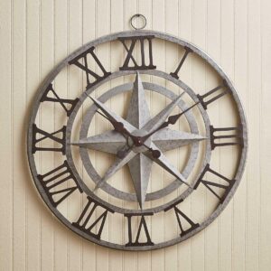 Park Designs - Compass Wall Clock 23-182