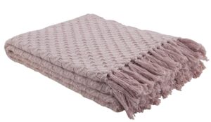 Park Designs - Blush Twill Weave Throw 2905-22