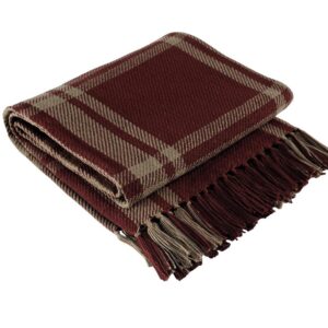 Park Designs - Sturbridge Throw - Wine 315-22K