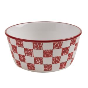 Park Designs - Chicken Coop Cereal Bowl Set of 4 - Check 334-655
