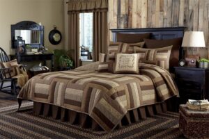 Park Designs - Shades of Brown Queen Quilt 384-91