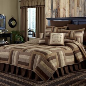 Park Designs - Shades of Brown Queen Quilt 384-91