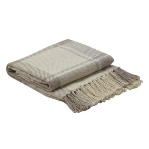 Park Designs - White and Wheat Throw 808-22