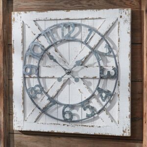 Park Designs - Barn Door Wall Clock 8599-770