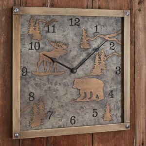Park Designs - Forester’s Wall Clock 8599-869