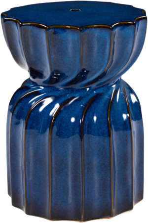 Surya - Alexia Garden Stool - Blue AAX-001