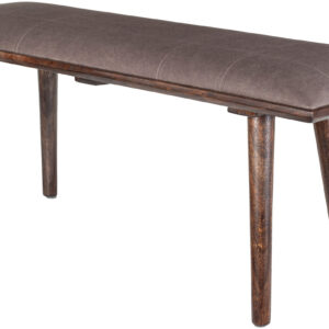 Surya - Aegeus Leather Bench - Brown AEG-004