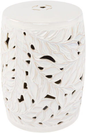 Surya - Achilles Garden Stool - Cream AEH-002