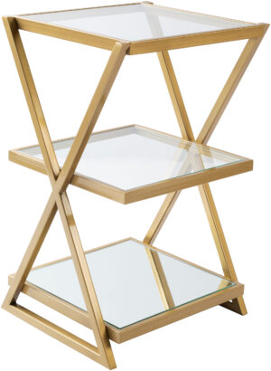 Surya - Aliya End Table - Gold ALI-001