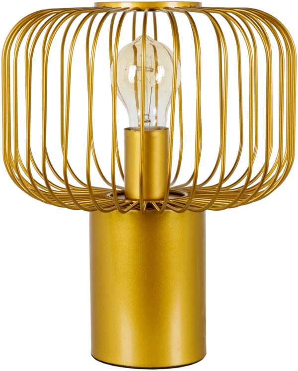 Surya - Auxvasse Table Lamp - Gold 10" AUX-003