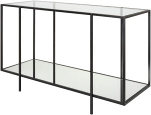 Surya - Alecsa Console Table - Black EAA-003