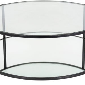 Surya - Alecsa Round Coffee Table - Black EAA-005