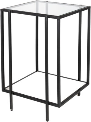Surya - Alecsa End Table 18" - Black EAA-007