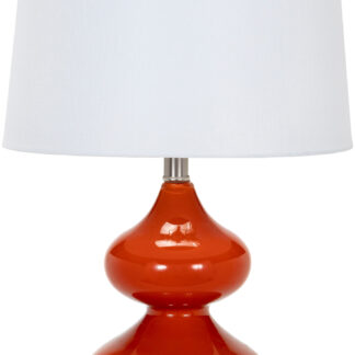 Surya - Foligno Table Lamp - Red FGO-001