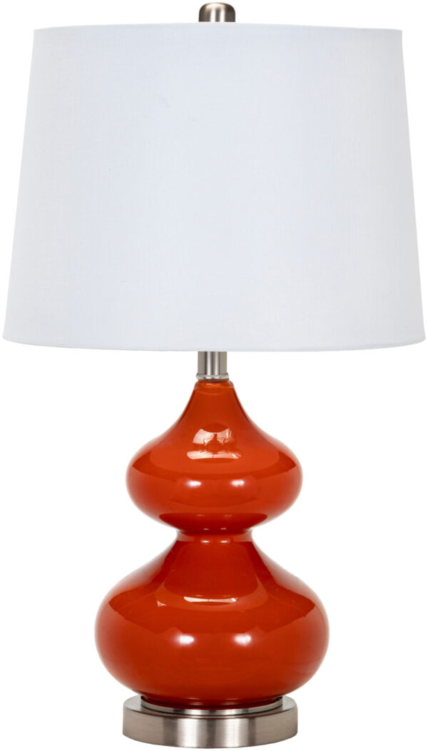 Surya - Foligno Table Lamp - Red FGO-001