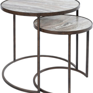 Surya - Hearthstone Nesting Table Set HTS002-SET HTS002-SET