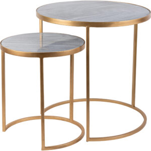 Surya - Hearthstone Nesting Table Set HTS004-SET HTS004-SET