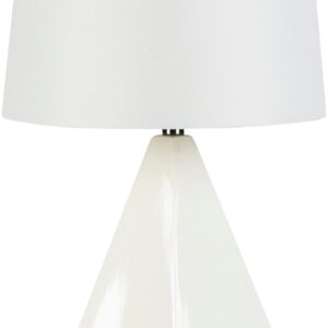 Surya - Enigma Table Lamp - White LMP-1016