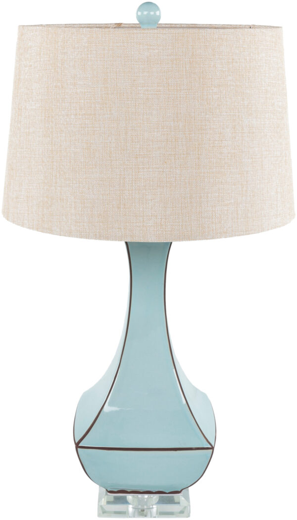 Surya - Belhaven Table Lamp - Pale Blue LMP-1081