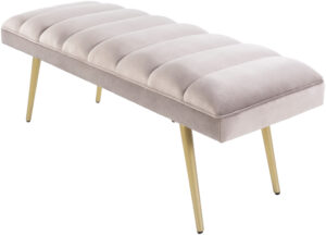 Surya - Roxeanne Upholstered Bench RON-002 RON-002