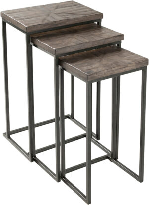 Surya - Troyes Nesting Table Set TOE001-SET TOE001-SET