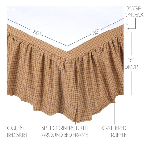 VHC-10332 - Millsboro Queen Bed Skirt 60x80x16