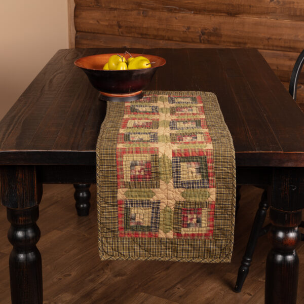 VHC-10745 - Tea Cabin Runner Quilted 13x36