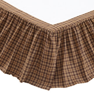 Rustic Prescott Queen Bed Skirt 60x80x16 by Oak & Asher