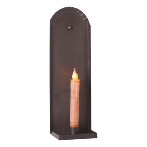Kettle Black Georgetown Colonial Tin Candle Sconce