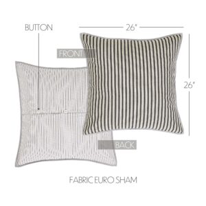 VHC-23365 - Ashmont Fabric Euro Sham 26x26
