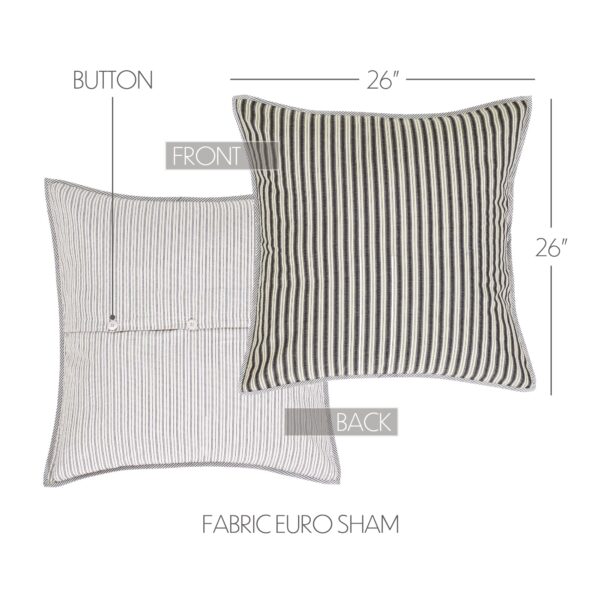 VHC-23365 - Ashmont Fabric Euro Sham 26x26