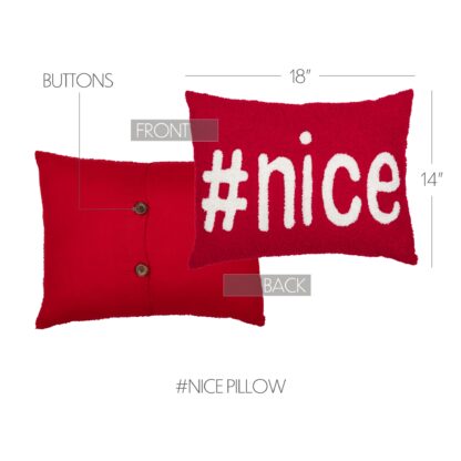 Farmhouse #Nice Pillow 14x18 by Seasons Crest