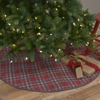 Rustic Anderson Plaid Tree Skirt 48 by Seasons Crest