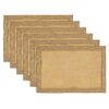 VHC-32243 - Tinsel Placemat Set of 6 12x18