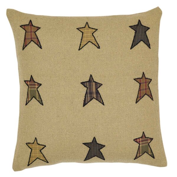 VHC-32937 - Stratton Applique Star Pillow 16x16