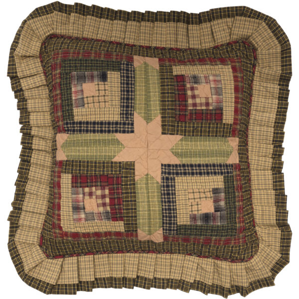 VHC-32943 - Tea Cabin Pillow Quilted 16x16