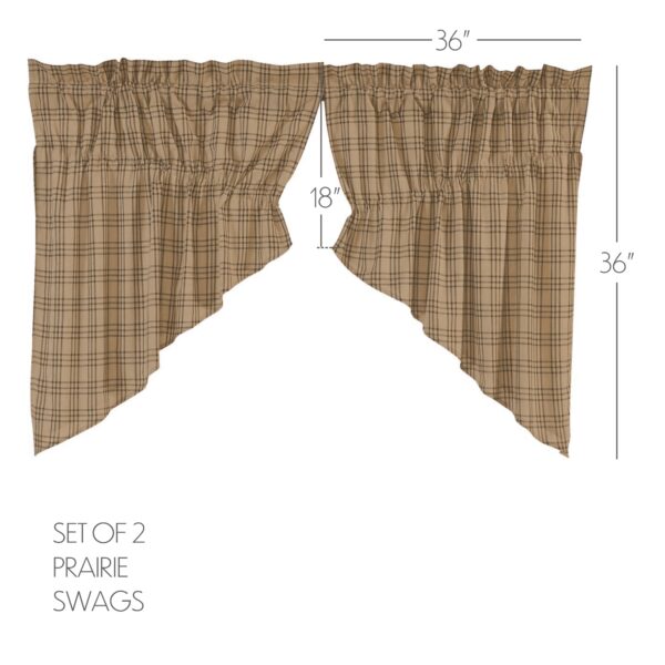 VHC-34113 - Sawyer Mill Prairie Swag Set of 2 36x36x18