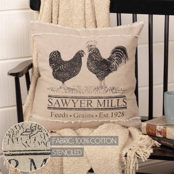 VHC-34301 - Sawyer Mill Poultry Pillow 18x18