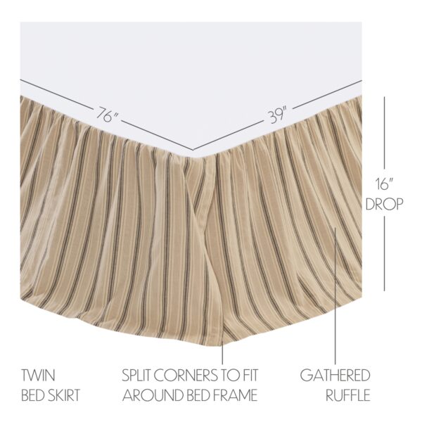 VHC-38033 - Sawyer Mill Twin Bed Skirt 39x76x16