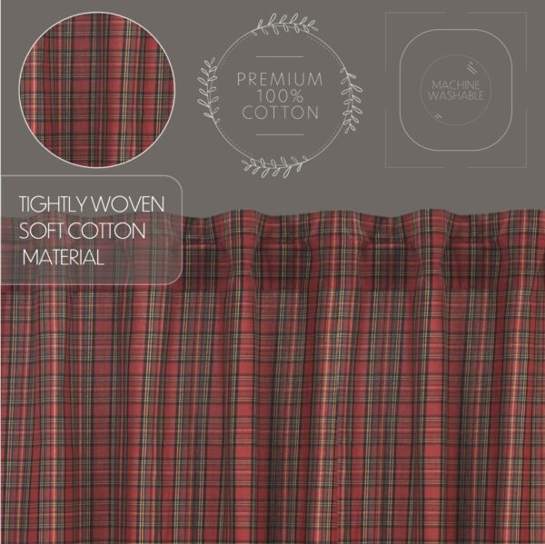 VHC-38058 - Tartan Red Plaid Tier Set of 2 L24xW36