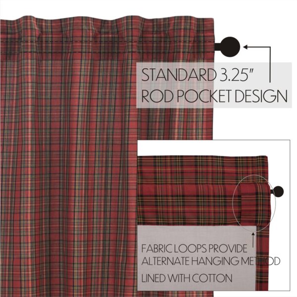 VHC-38058 - Tartan Red Plaid Tier Set of 2 L24xW36