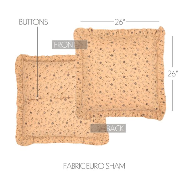 VHC-39473 - Maisie Fabric Euro Sham 26x26