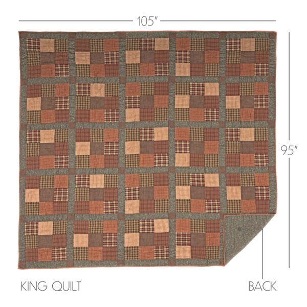 VHC-40510 - Crosswoods King Quilt 95x105