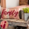 VHC-51319 - Sawyer Mill Red Family Pillow 14x22
