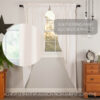 VHC-51368 - Simple Life Flax Antique White Prairie Long Panel Set of 2 84x36x18