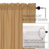 VHC-51980 - Simple Life Flax Khaki Valance 16x72
